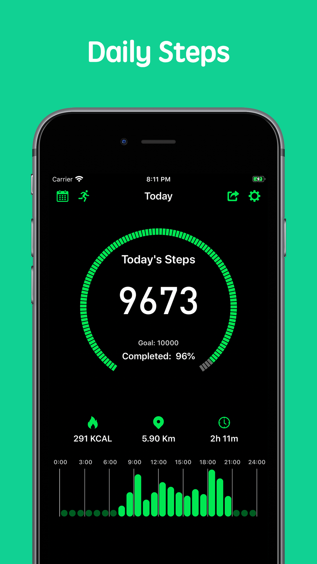 StepsUp - Step Counter for iPhone - Download