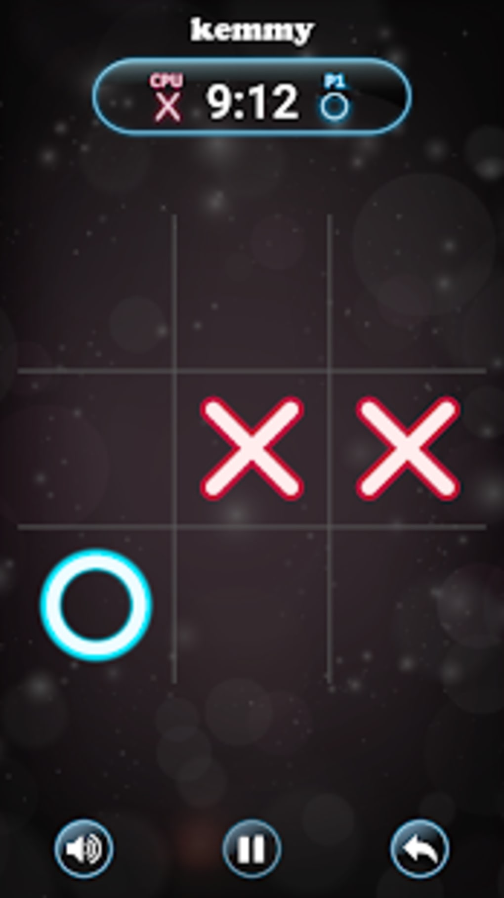 Tic Tac Toe glow - Free Puzzle Game for Android - Download the APK