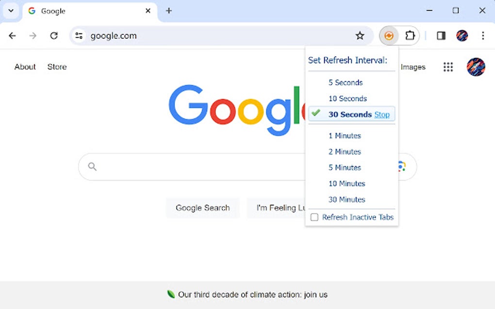 Auto Refresh for Google Chrome - 拡張機能 無料・ダウンロード