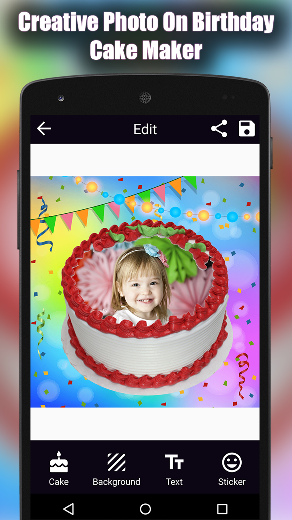 Name On Birthday Cake - Photo birthday cake для Android — Скачать