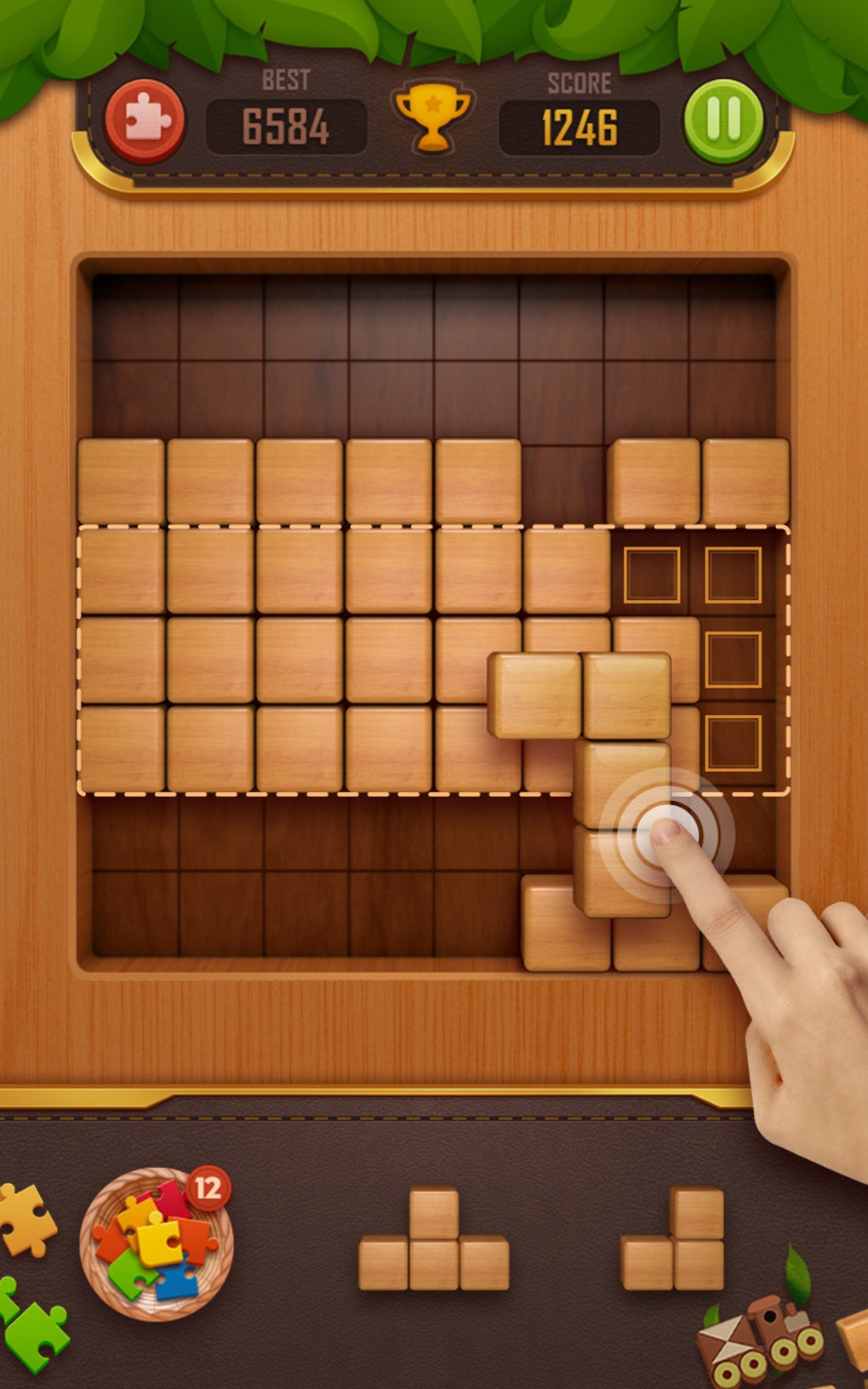 Sliding Jigsaw Puzzle Block Terror APK para Android - Download