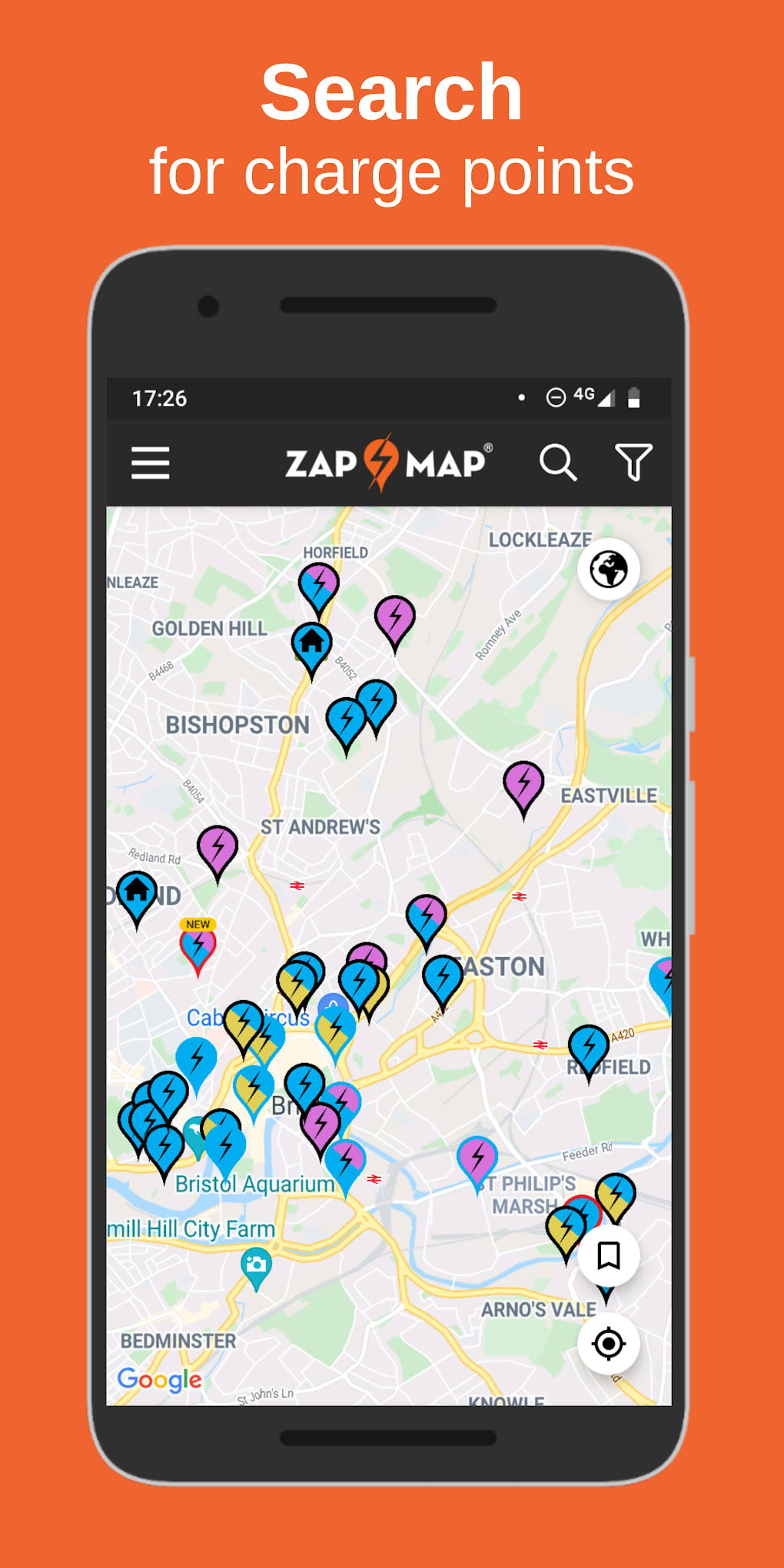 Zap Map Ev Charging Points Uk Screenshot 