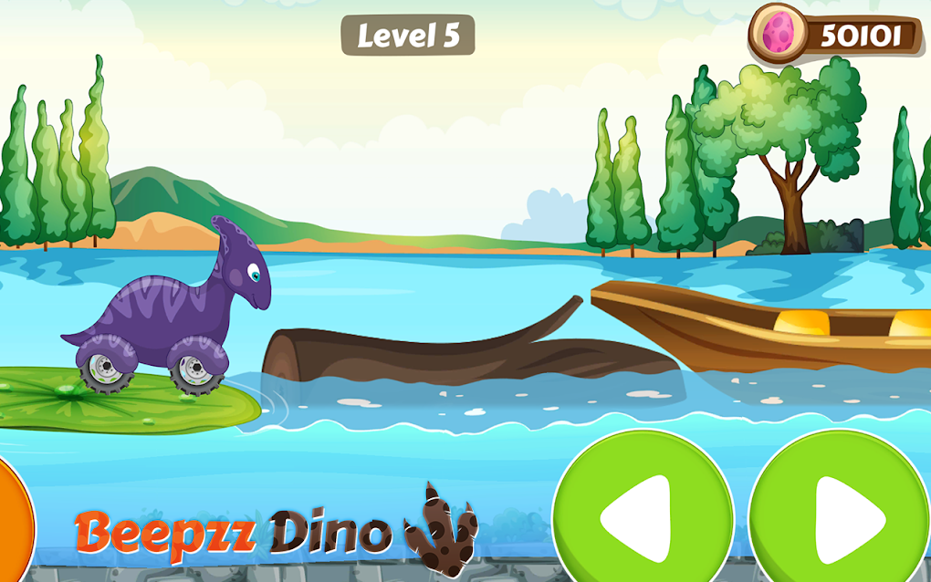 Car game for Kids - Dino cars for Android - Download