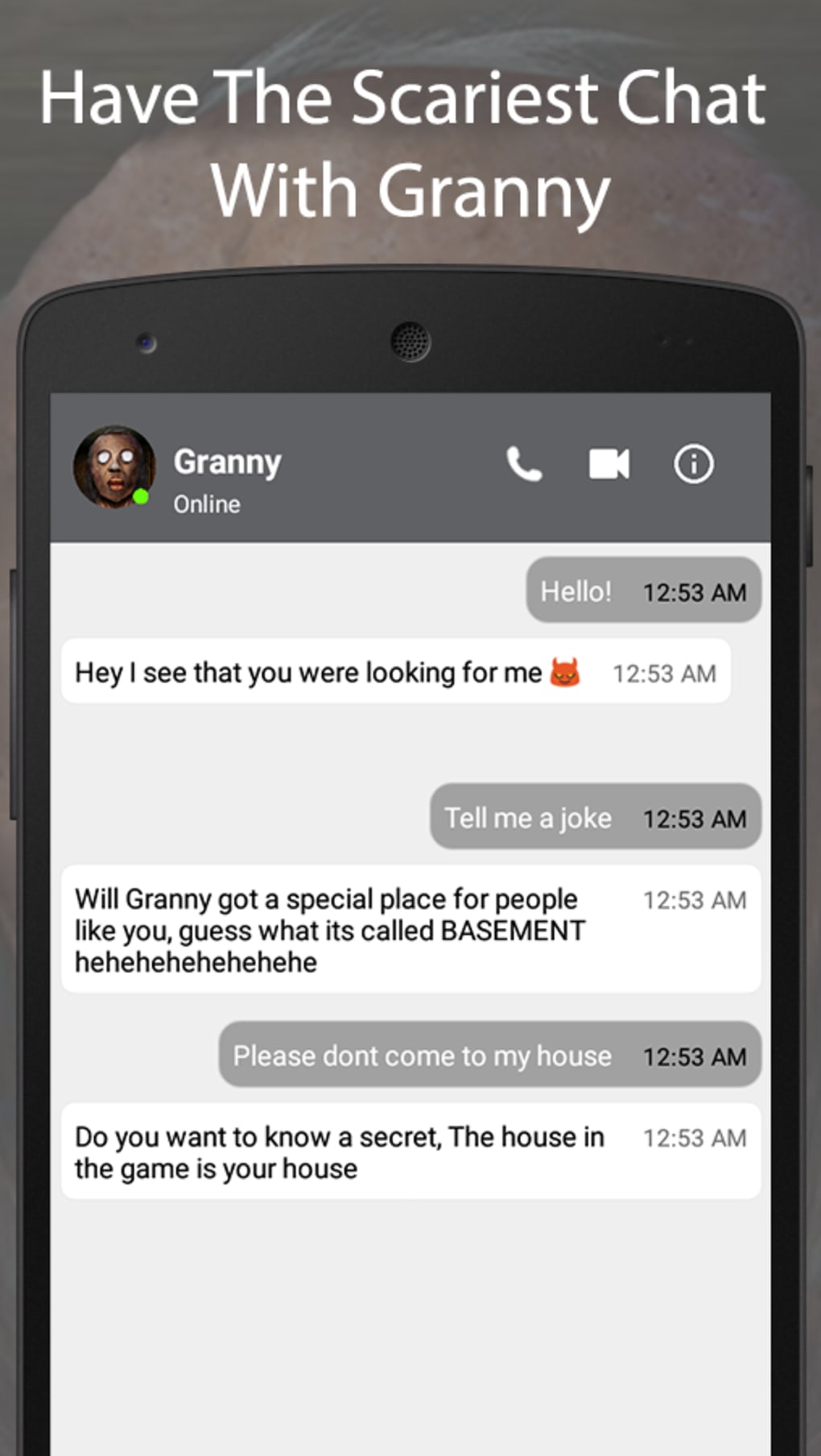 Granny live chat