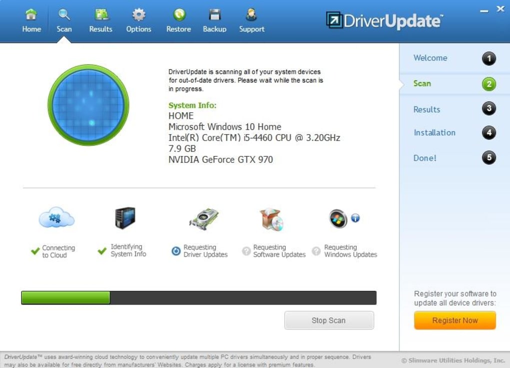 slimware driver update download