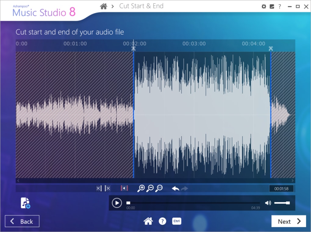 Ashampoo Music Studio 10.0.1.31 for android instal