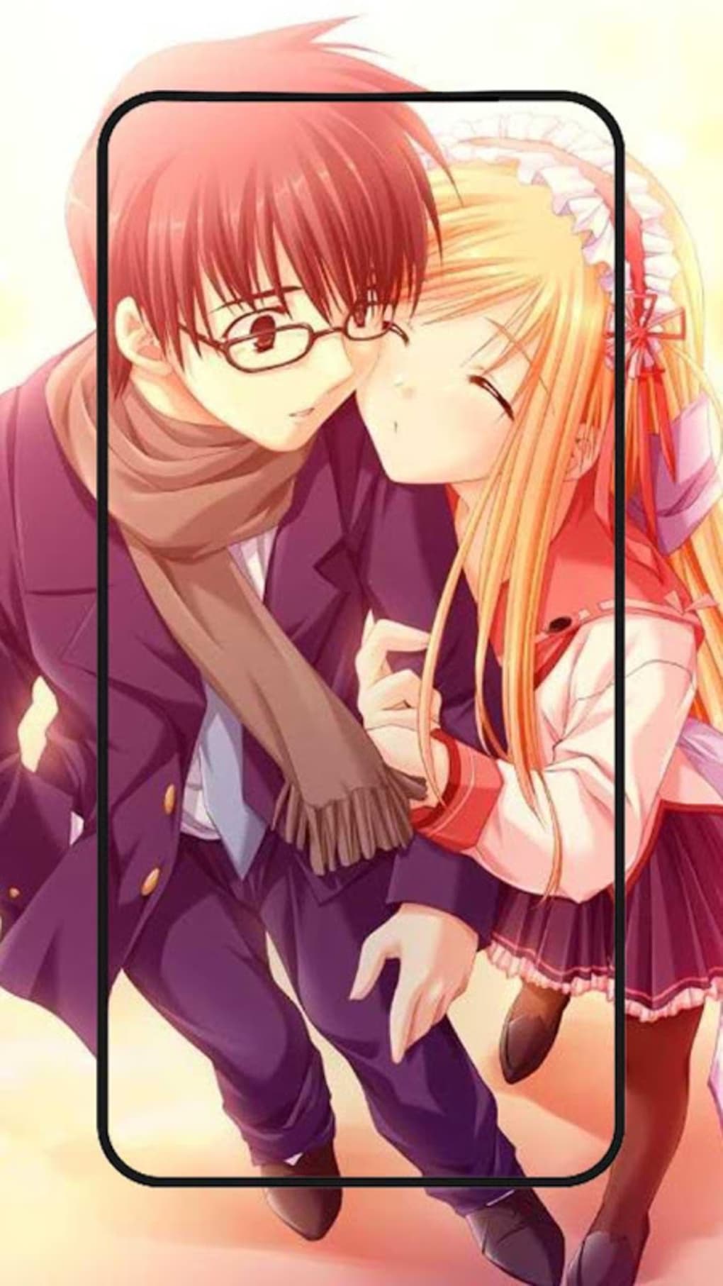 Cute anime couple Wallpapers Download