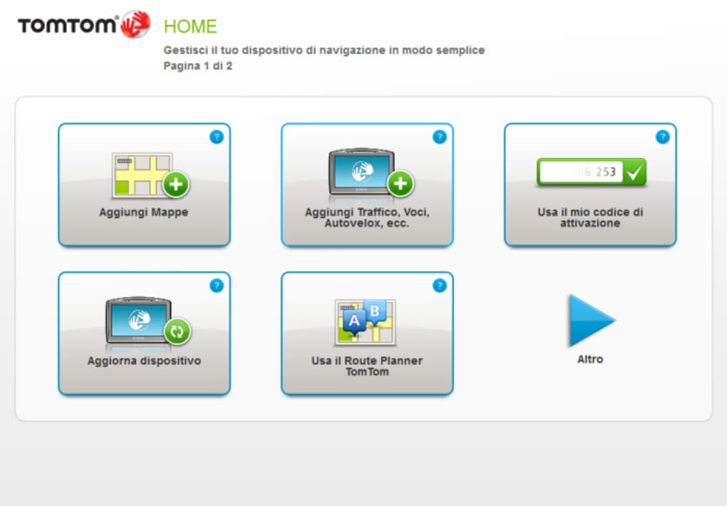 tomtom home page