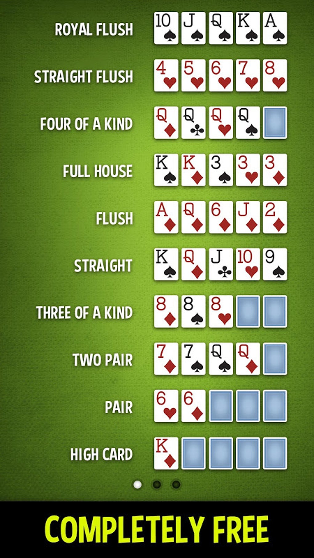 Poker Hands Learn Poker FREE APK For Android Download