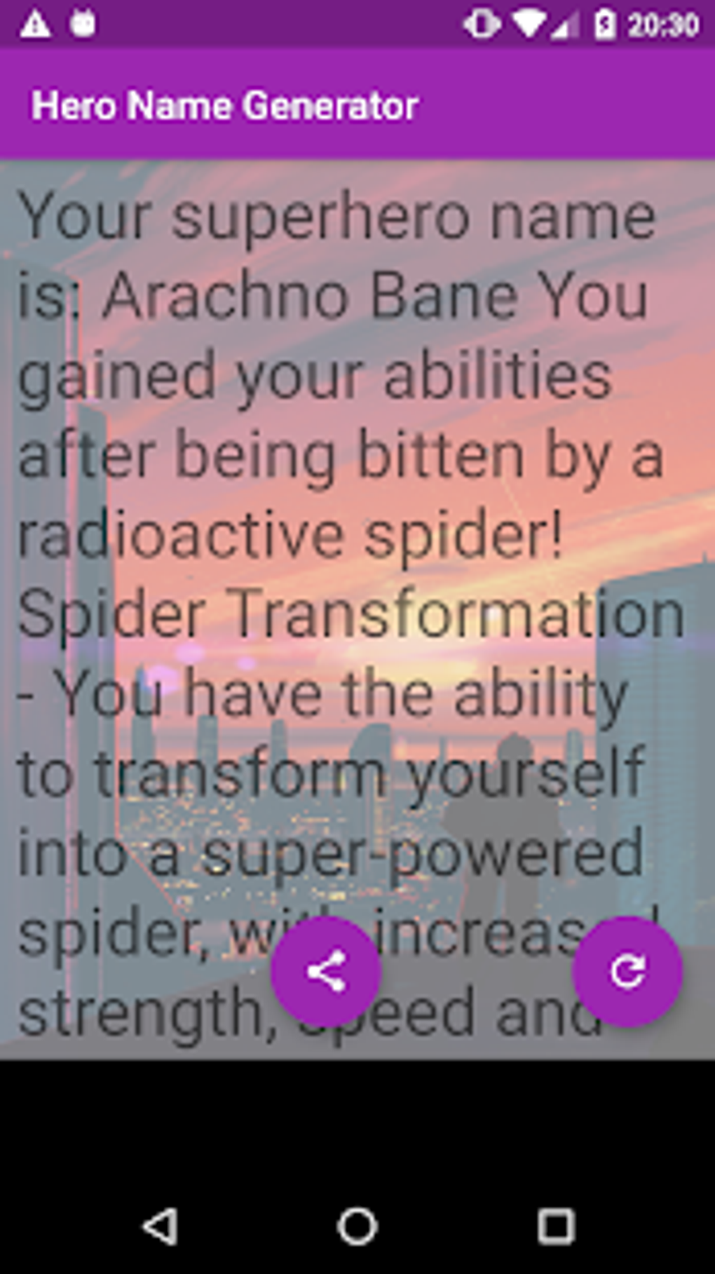 Superhero name generator APK for Android - Download