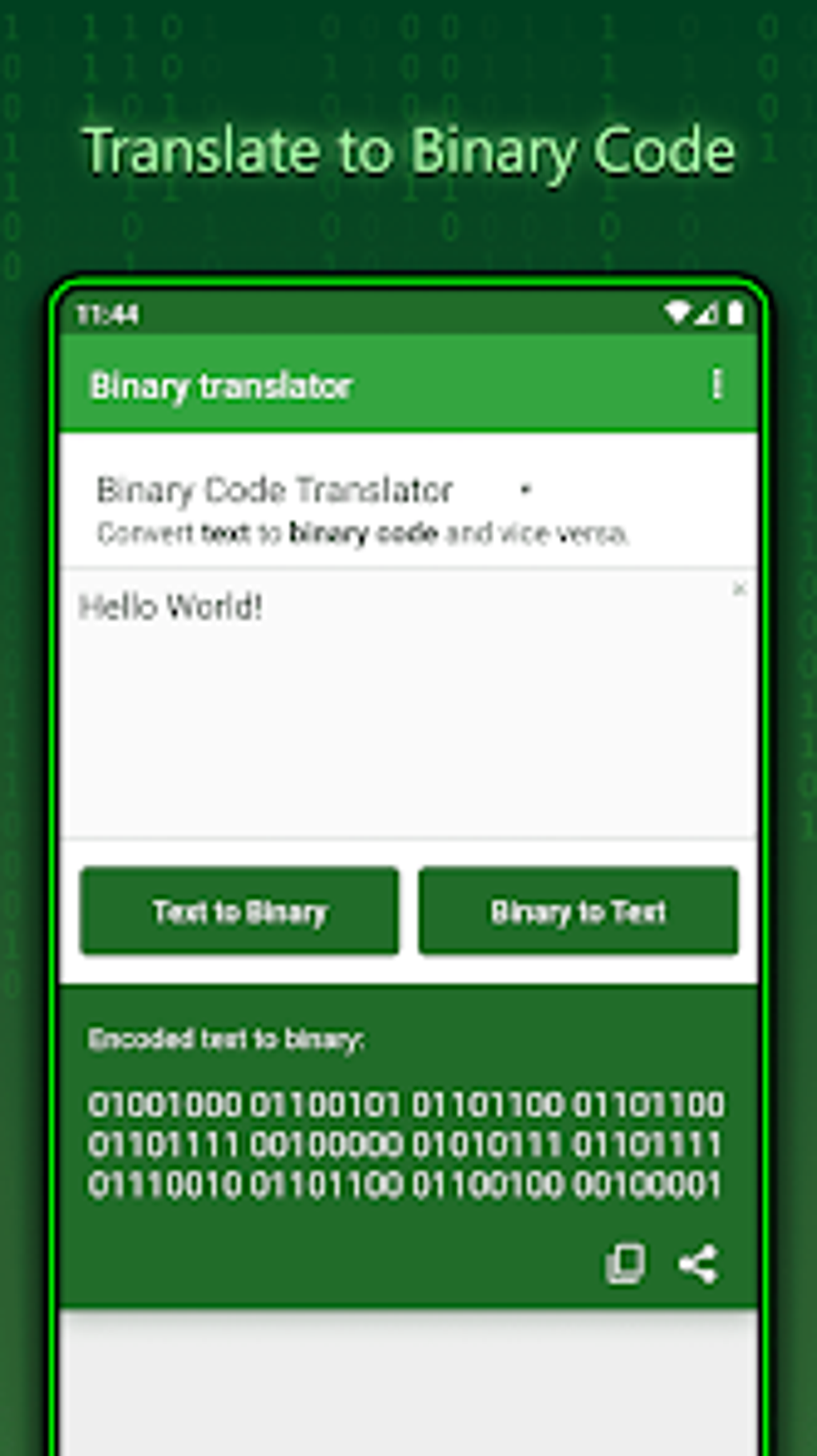 Binary Translator APK for Android - Download