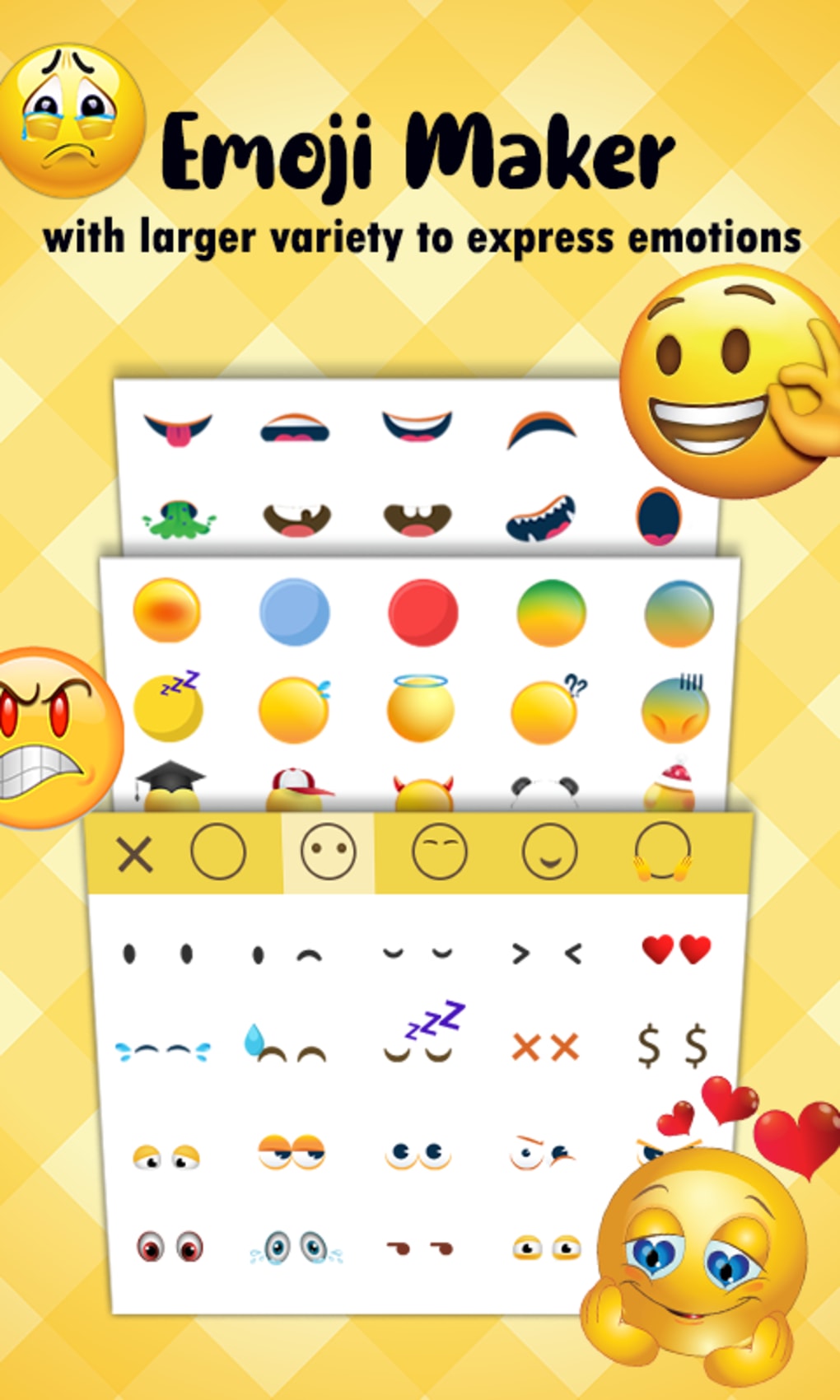 Emoji creator. Create Emoji. @Mnevrotcryt:Emoji Creater.