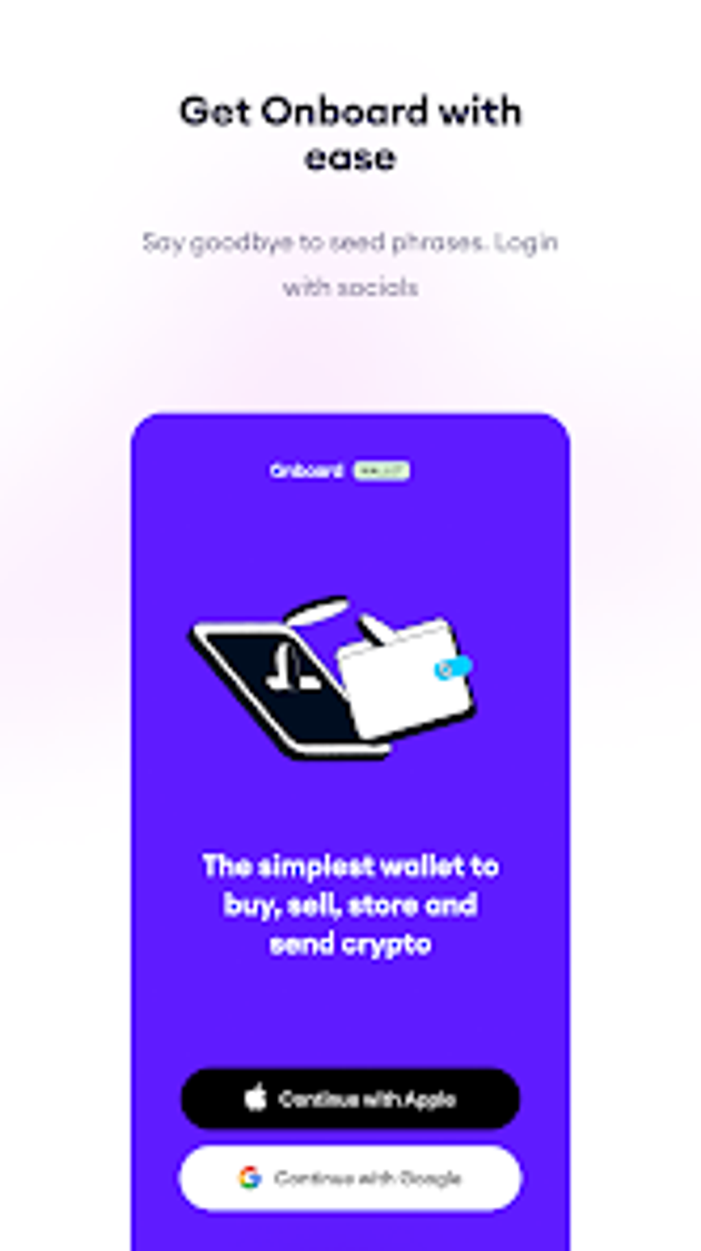 Android Onboard Wallet 