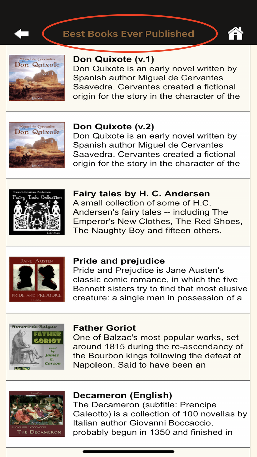 Gutenberg Project For IPhone - Download