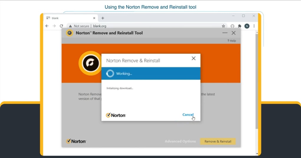 remove norton security scan removal tool