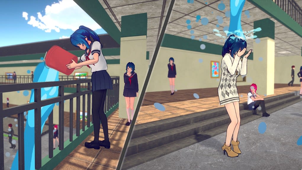 Anime High School Girl Life 3D APK (Download Grátis) - Android Jogo