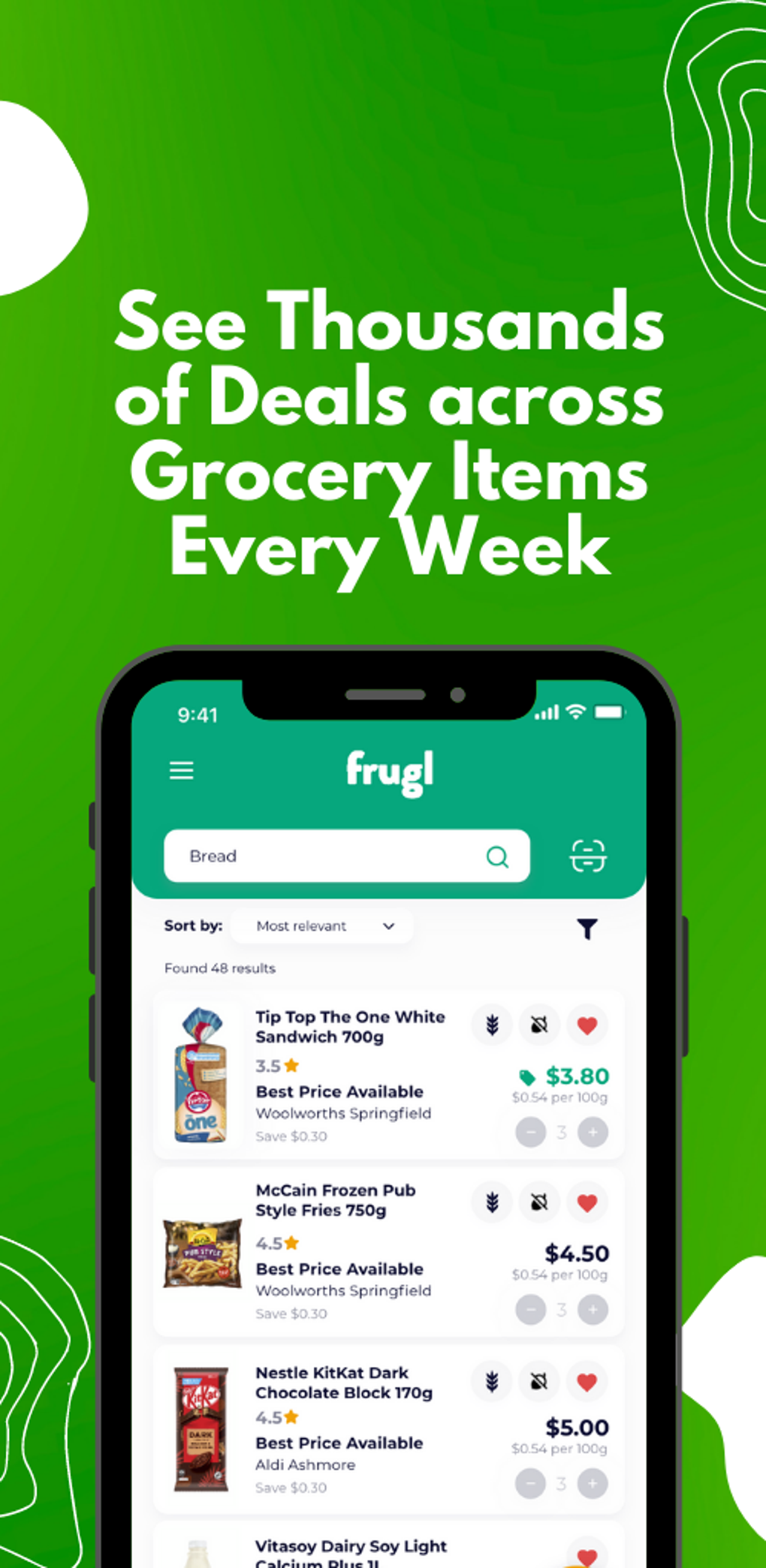 Frugl Grocery для Android — Скачать