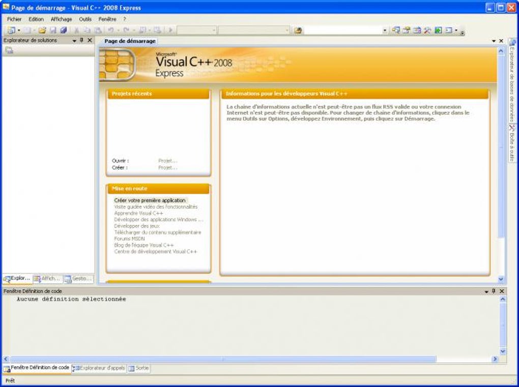 Microsoft Visual C++ 2008 - Download