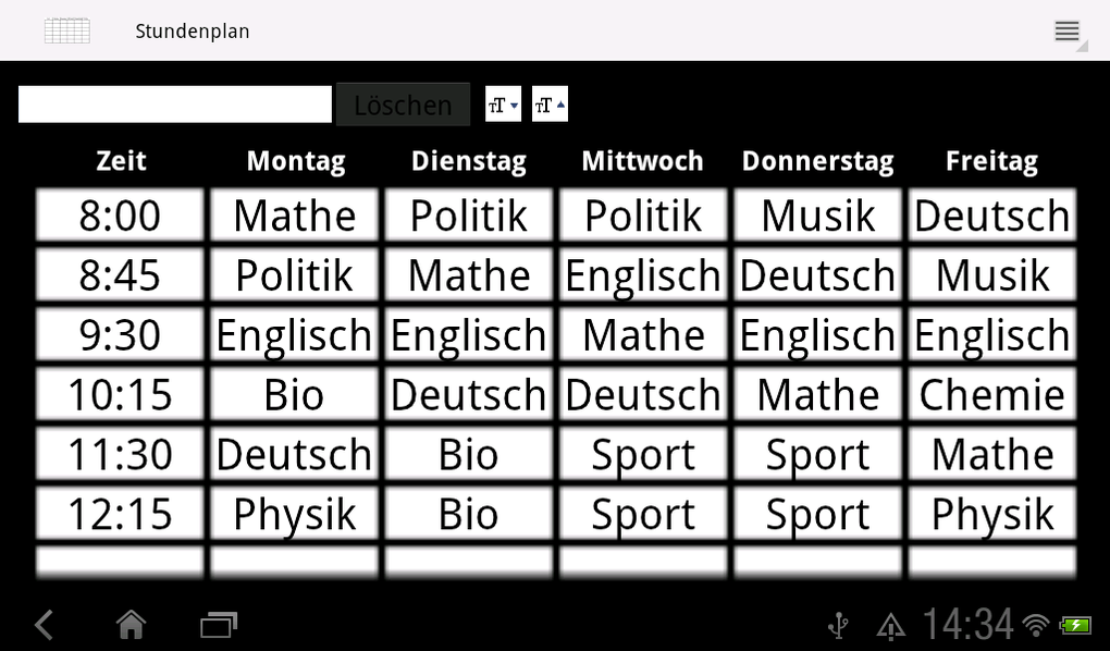 Timetable APK For Android - Download