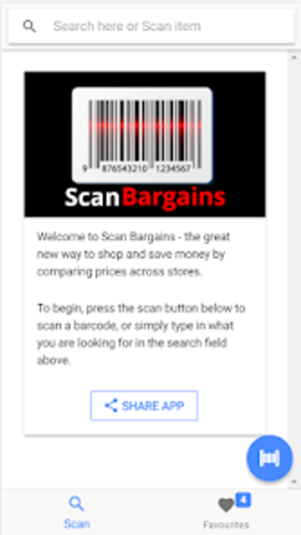 Scan Bargains QR And Barcode S For Android - Download