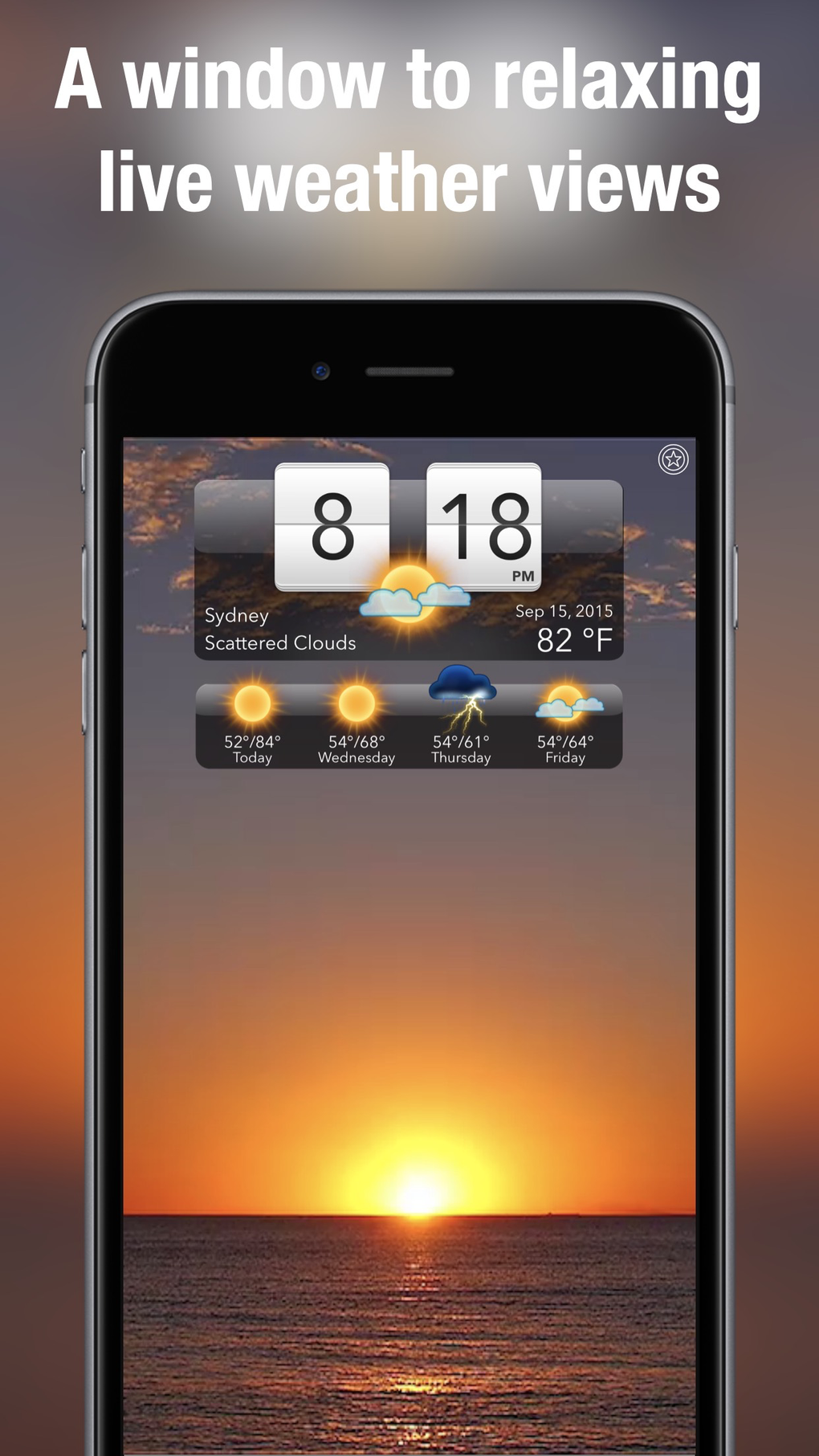 Living Weather HD Live для iPhone — Скачать