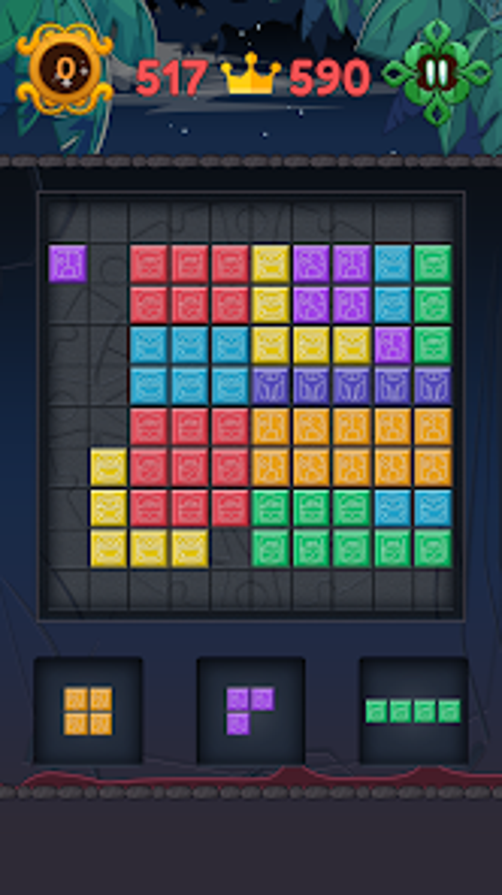 100 Block Puzzle Brick Class Para Android Download