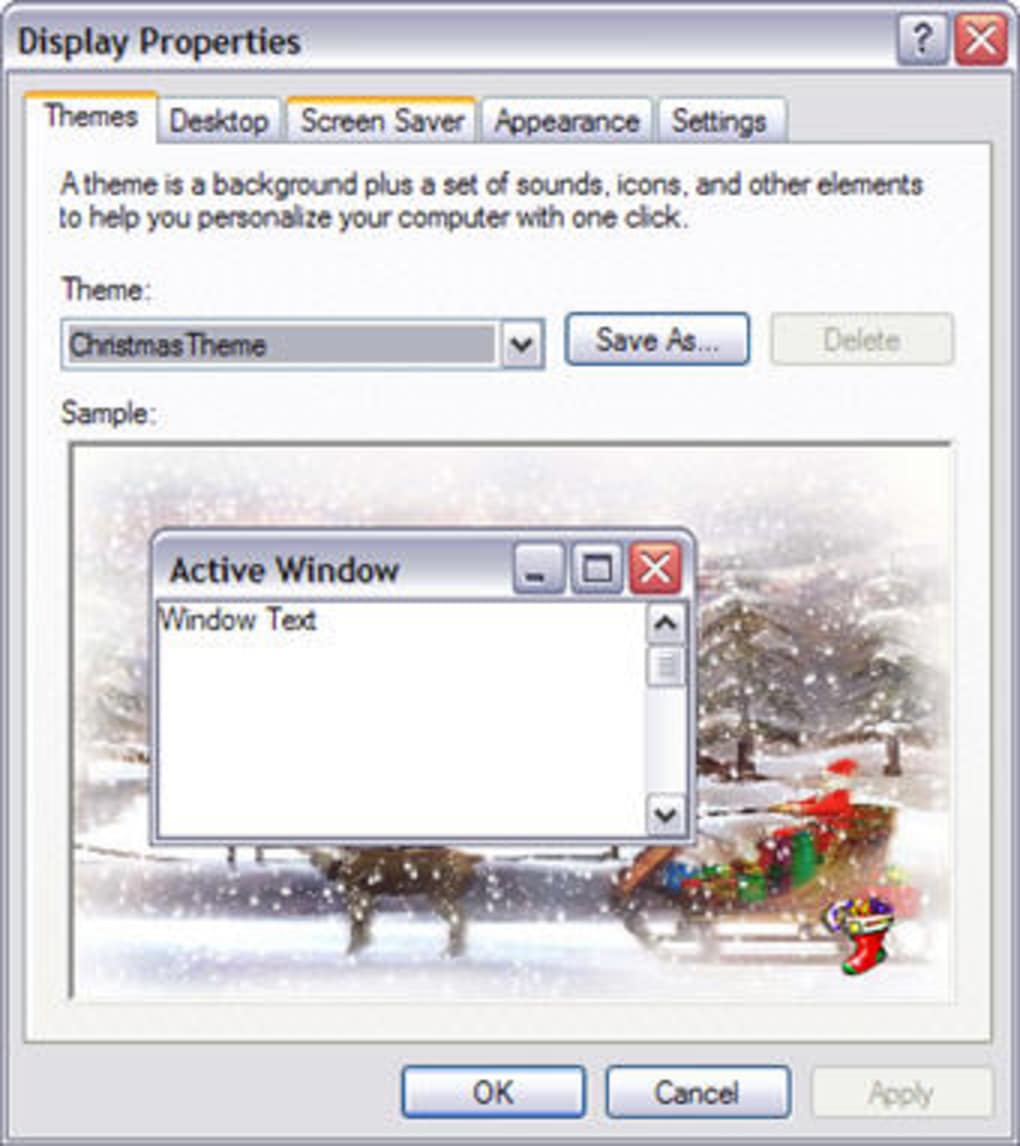 Sfondi Natalizi Per Outlook.Microsoft Christmas Theme Download