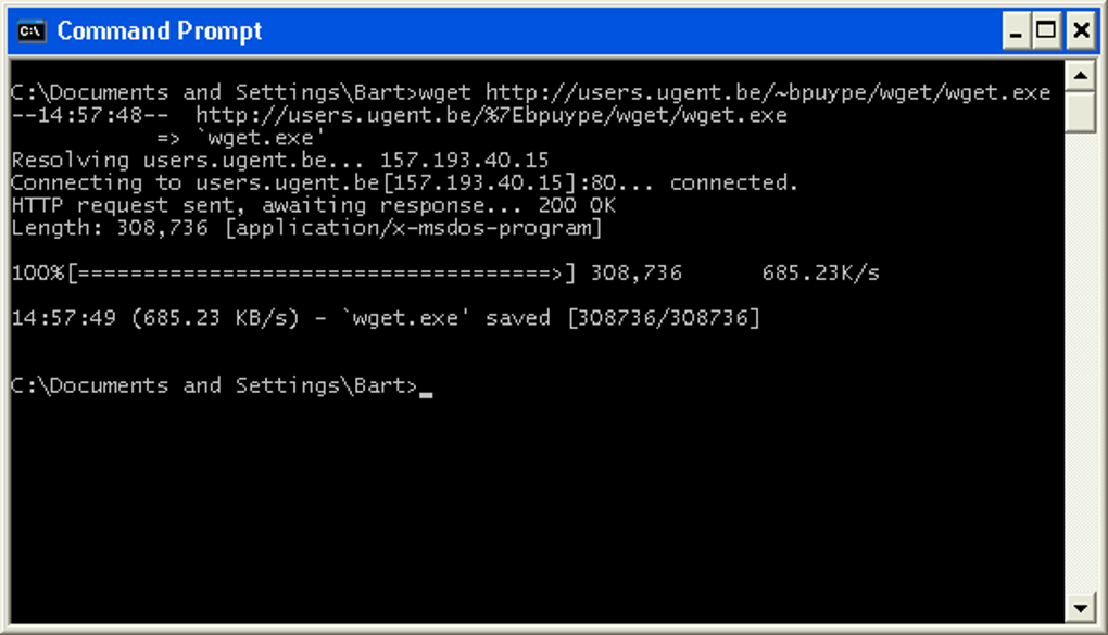 wget options