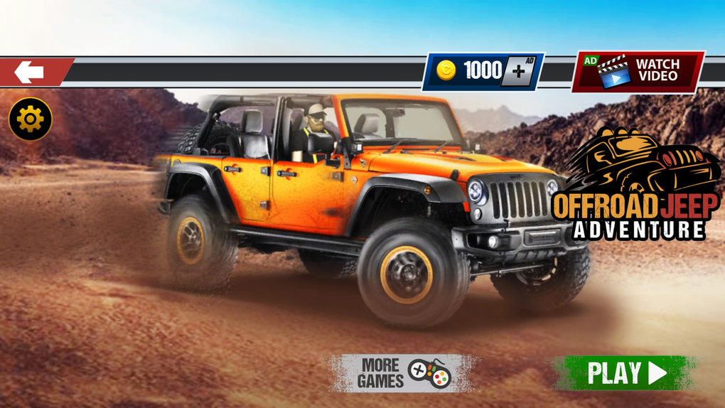 Offroad Jeep Car Driving Games لنظام iPhone تنزيل