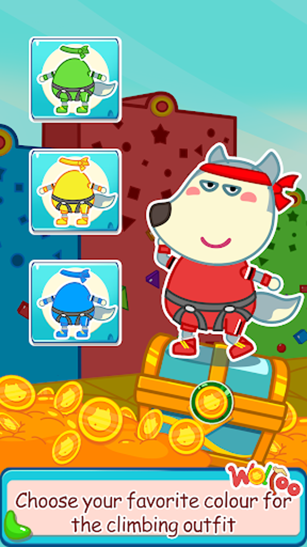 Wolfoo Rock Climbing voor Android Download Wolfoo Rock Climbing voor Android Download