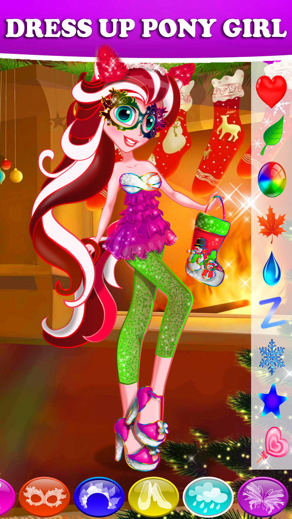 Pony Dolls Dress Up Games для iPhone — Скачать