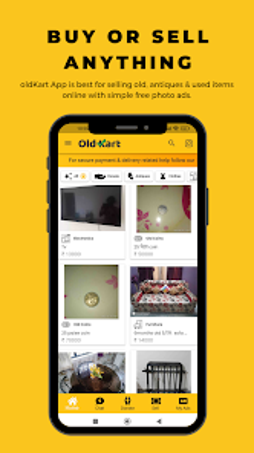 oldKart : Buy Sell used items สำหรับ Android - ดาวน์โหลด