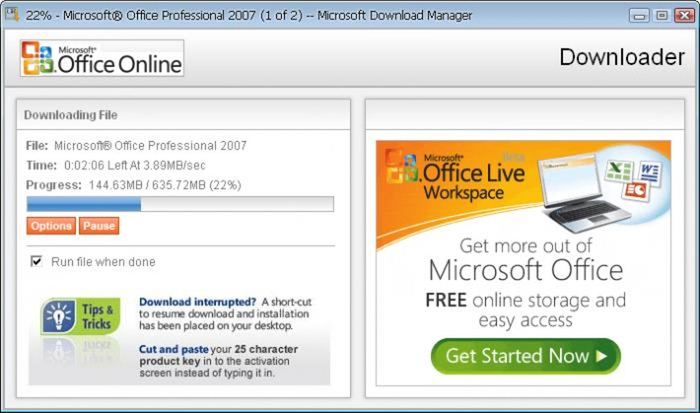 descargar office 2007 gratis en español completo serial