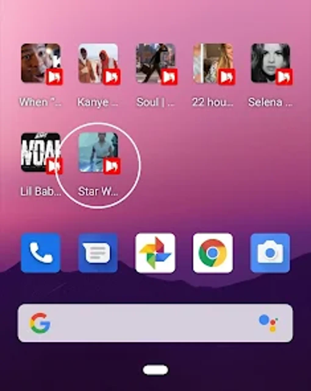 Shortcut for YouTube для Android — Скачать