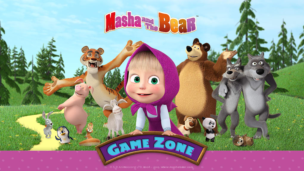 Masha and the Bear - Game zone cho Android - Tải về