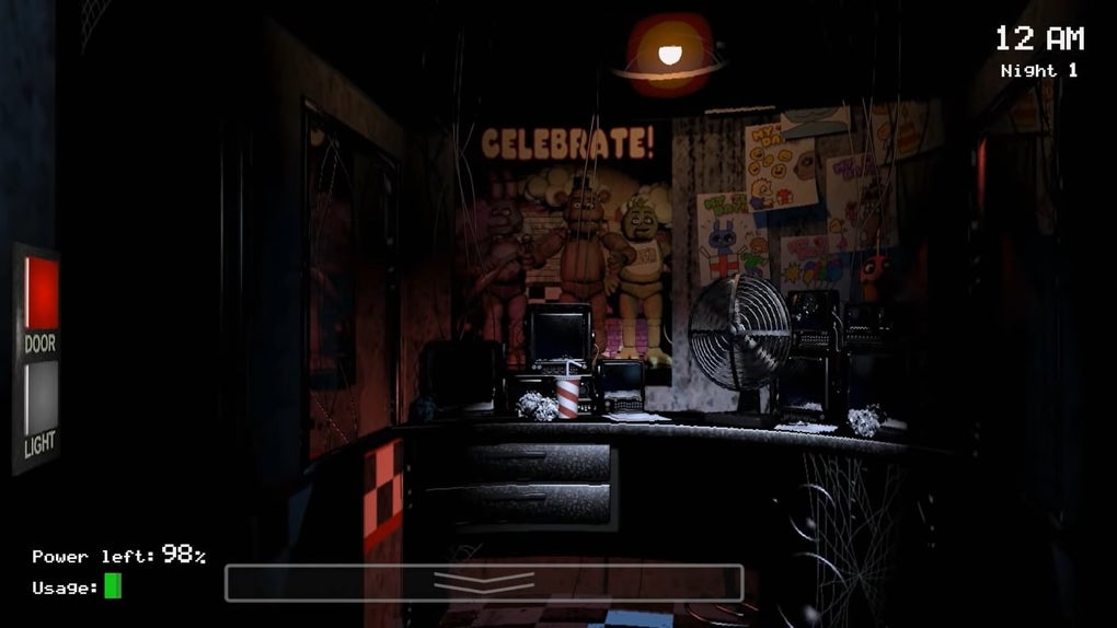 TRAVADO na NOITE 4  Five Nights At Freddy's: Sister Location 