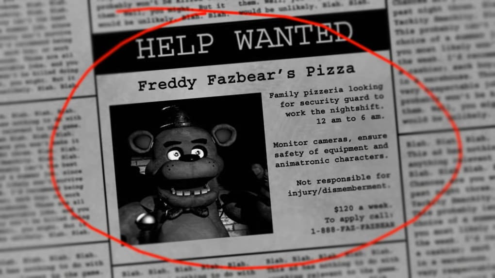 Night Guard Freddy Fazbear's Pizza FNAF ID Badge (Wide) [Personalized] -  Epic IDs