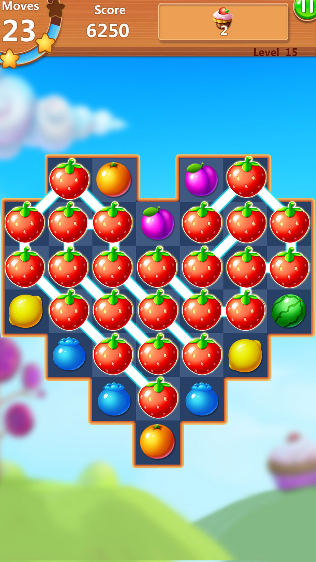 Fruit Connect Sweet для iPhone — Скачать