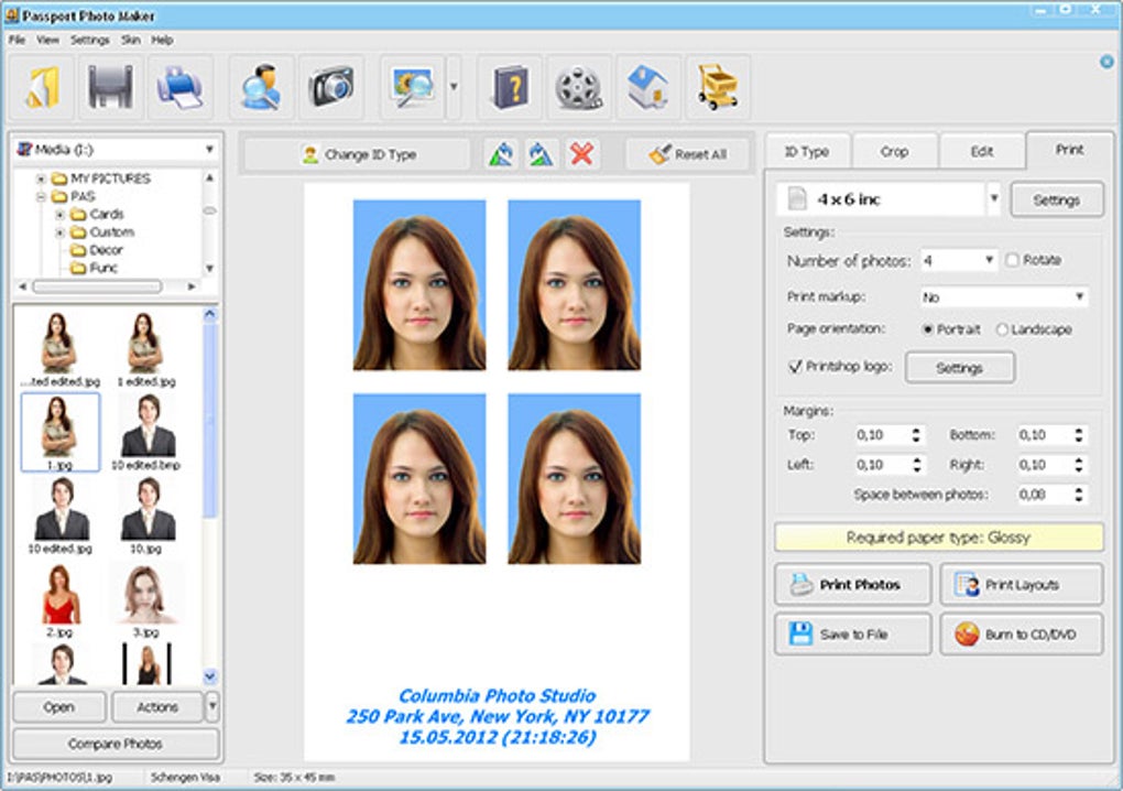 passport photo maker online free