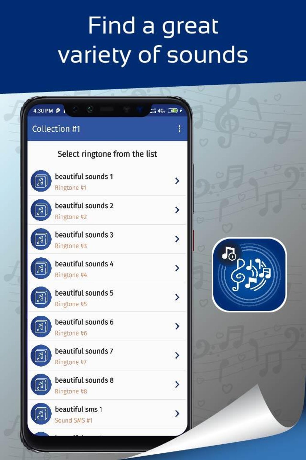 Beautiful ringtones for mobile для Android — Скачать