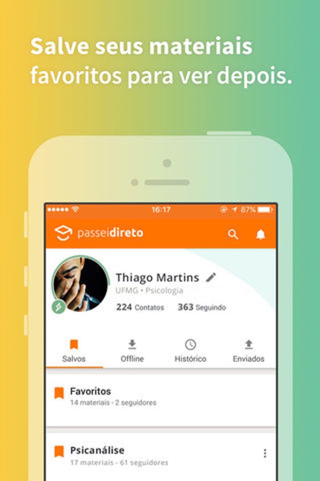 Passei Direto - App De Estudos Para IPhone - Download