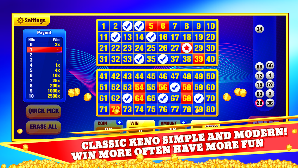 Keno Games - Vegas Style Bonus for iPhone - Download