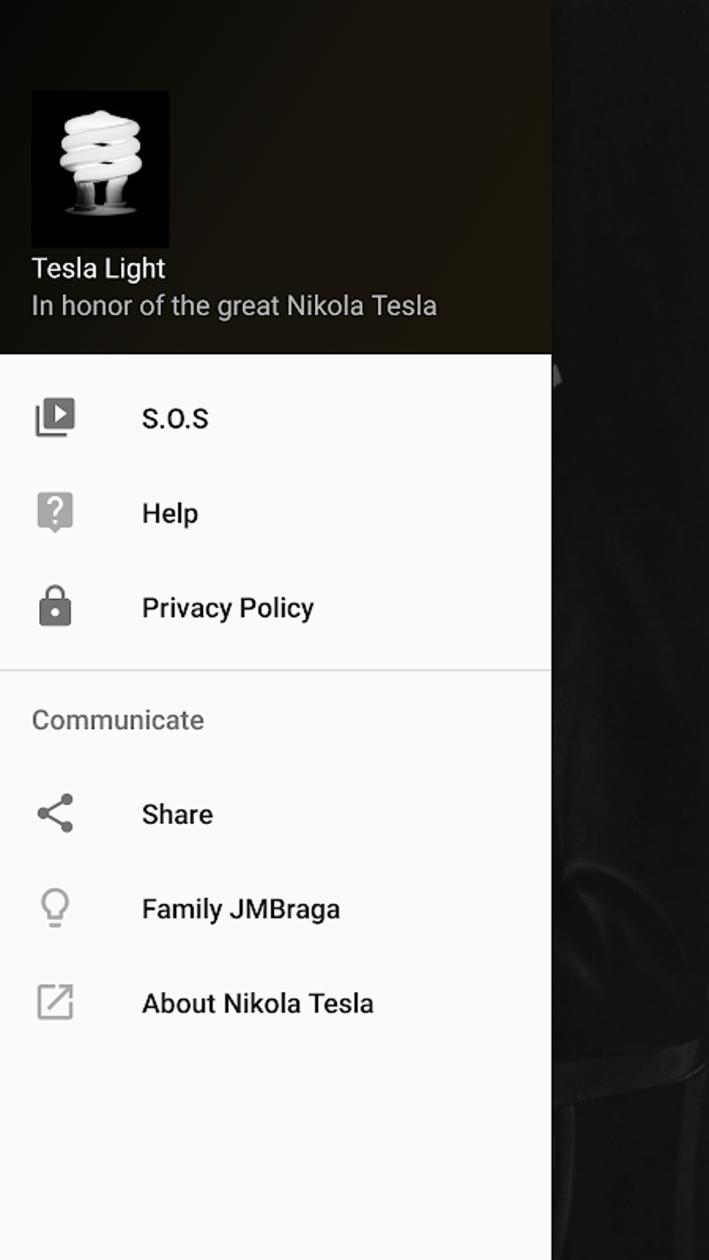 Tesla Flashlight Tesla Ligth APK for Android - Download