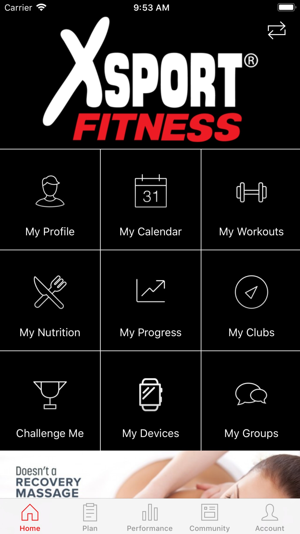 Xsport Fitness Member App For Iphone