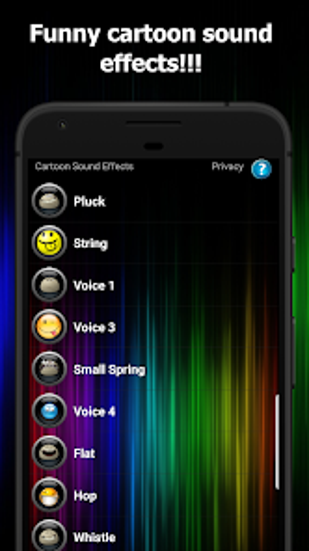 Cartoon Sound Effects для Android — Скачать