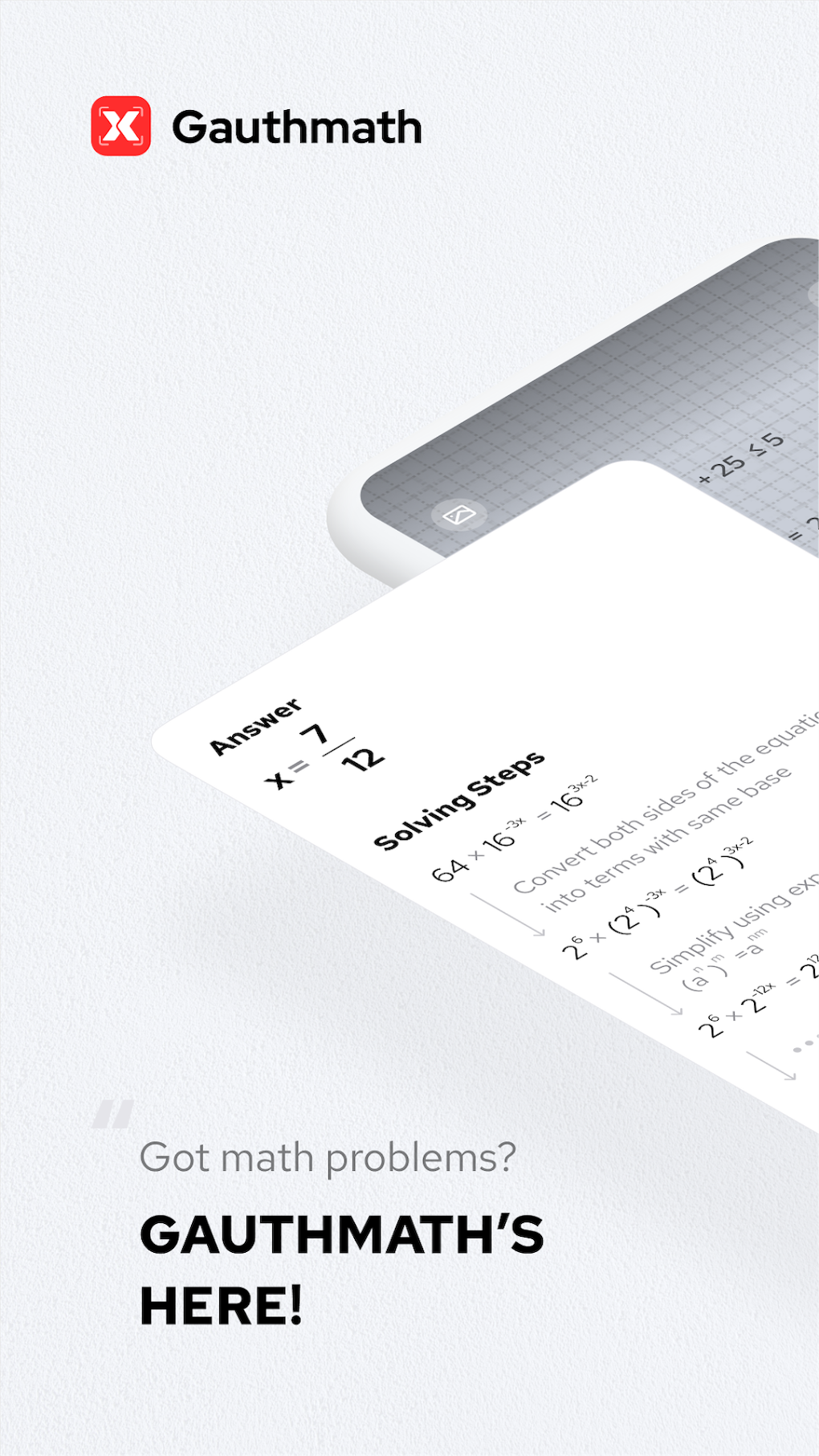 Gauthmath Math Homework Solver APK Android 