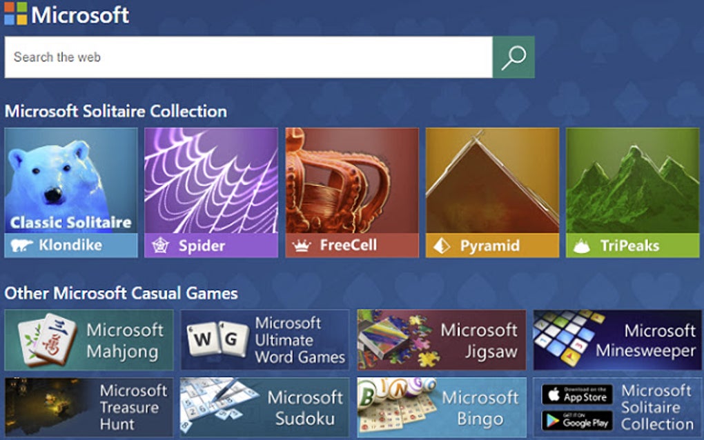 Windows solitaire collection