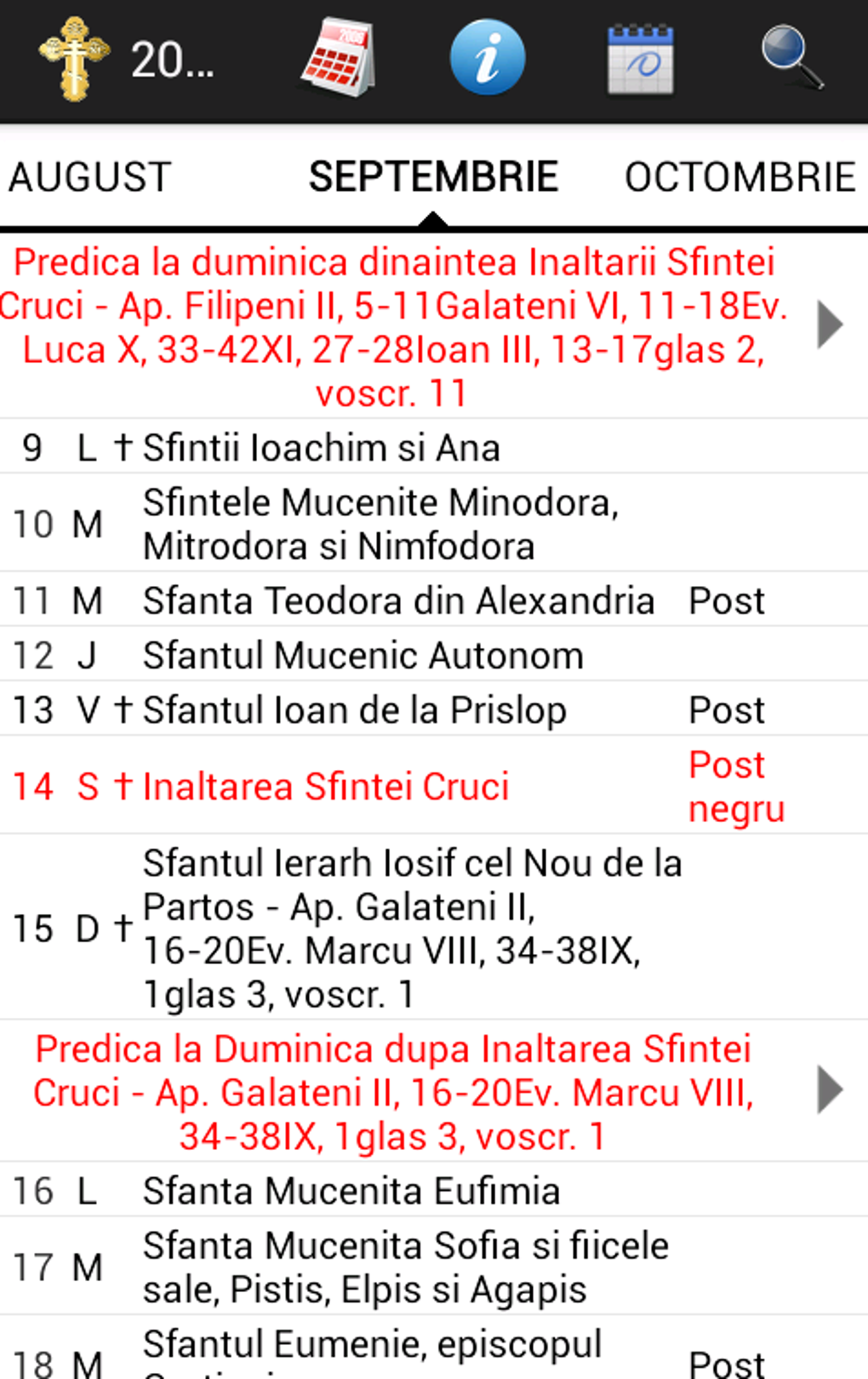 Orthodox Calendar 2022 2025 APK Para Android Download