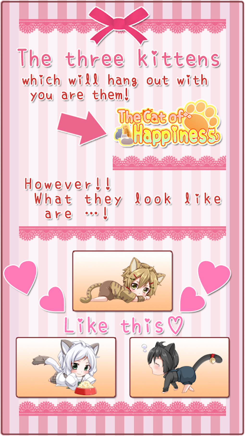 The Cat of Happiness 【Otome game/Otaku/Kemono】 APK для Android — Скачать