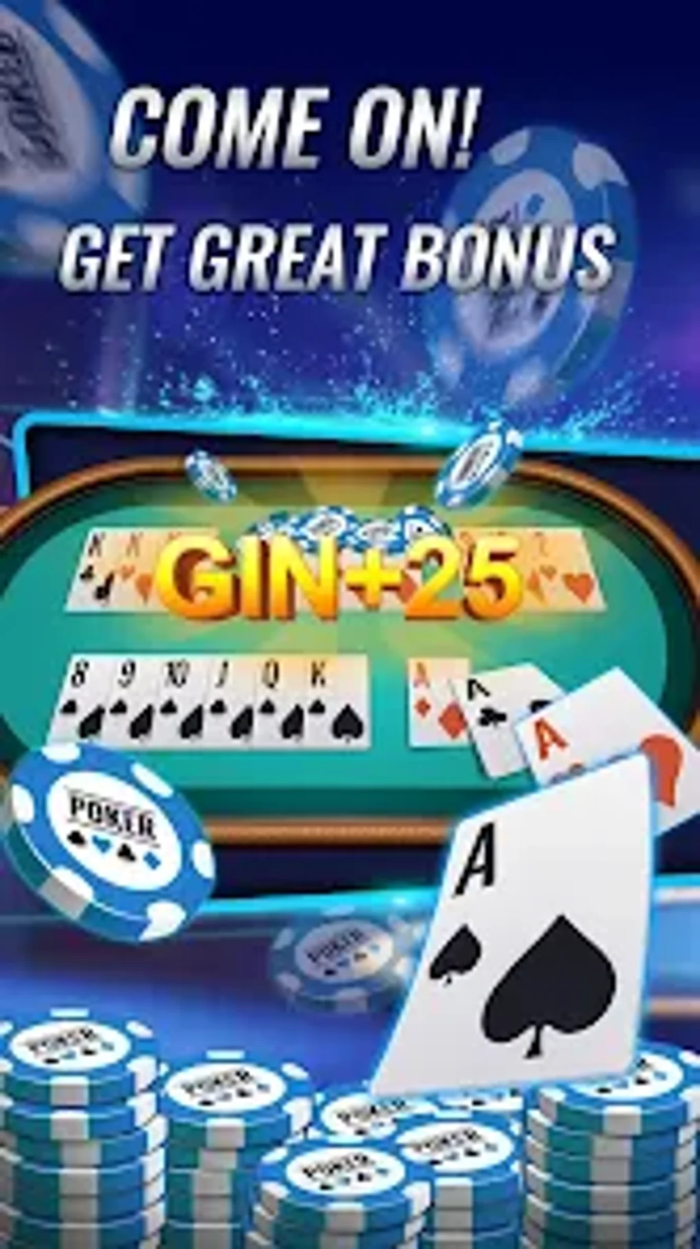 Gin Rummy Online -Poker texas для Android — Скачать